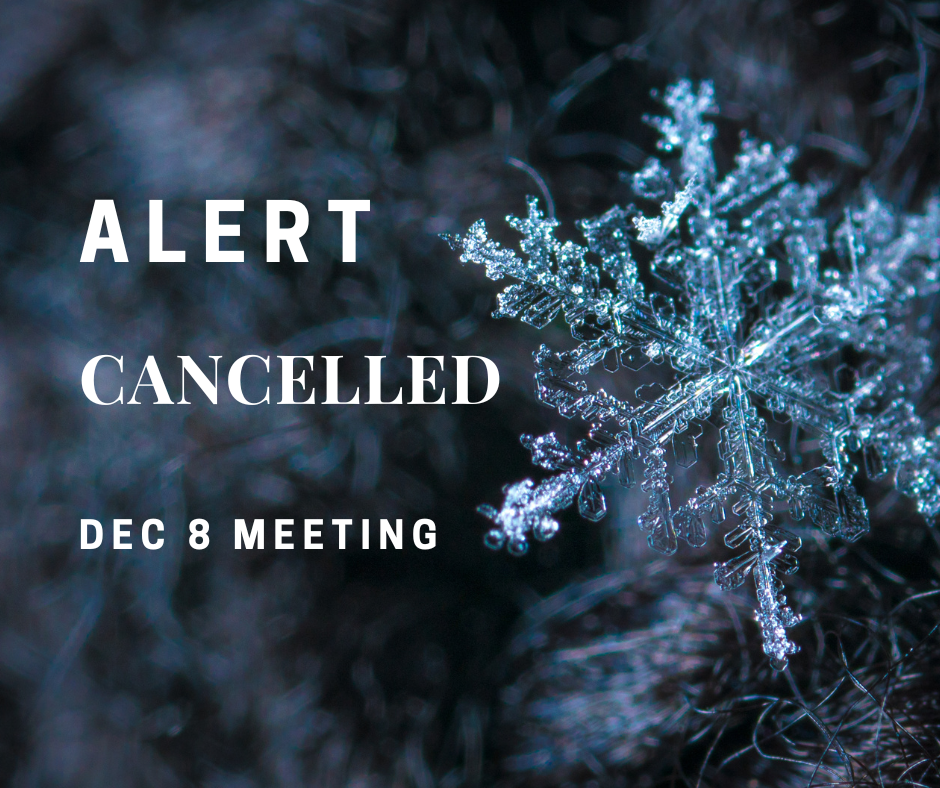 Meeting Cancelled